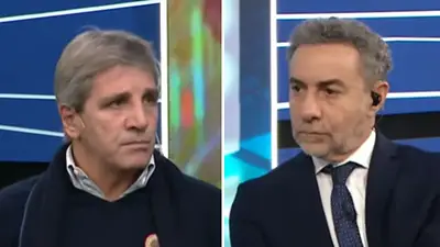 Luis Caputo y Luis Majul Luis Caputo y Luis Majul