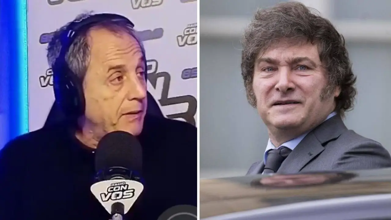 Ernesto Tenembaum y Javier Milei
