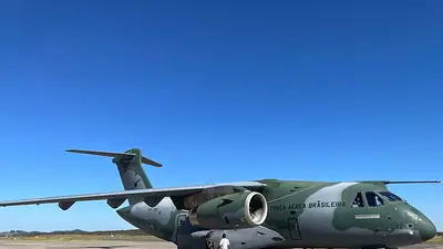 Embraer pretende vender el avión militar C-390 a Colombia y Chile, afirma su CEO Embraer pretende vender el avión militar C-390 a Colombia y Chile, afirma su CEO