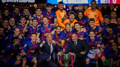 Barcelona, campeón de La Liga 2025/26. Barcelona, campeón de La Liga 2025/26.