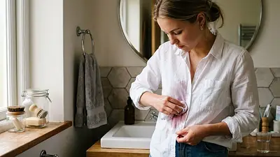 Cómo quitar las manchas de vino de la ropa. Cómo quitar las manchas de vino de la ropa.