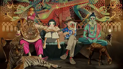 Gorillaz, imagen de su album 2026 Gorillaz, imagen de su album 2026