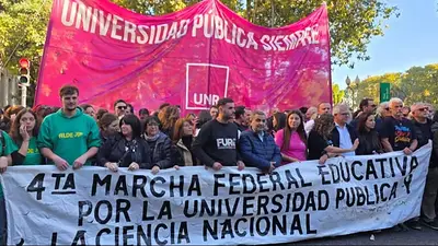 Marcha Federal Universitaria en Rosario: cuándo, dónde es y a qué hora empieza Marcha Federal Universitaria en Rosario: cuándo, dónde es y a qué hora empieza