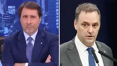 Eduardo Feinmann y Manuel Adorni Eduardo Feinmann y Manuel Adorni