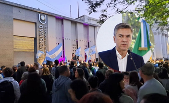 Tras la marcha, Zdero evitó hablar del recorte educativo y apuntó a las auditorías | Leandro zdero