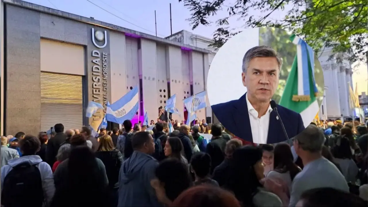 A lo Milei, Zdero pidió "auditorías universitarias" pero evitó hablar del recorte educativo en Chaco