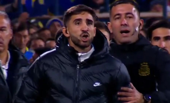 El hijo de Gustavo Costas explotó contra el árbitro en Racing vs Rosario Central: "Corrupt | Fútbol argentino