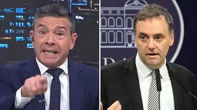 Pablo Rossi y Manuel Adorni Pablo Rossi y Manuel Adorni