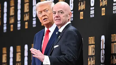 Mundial 2026, FIFA, Donald Trump, Gianni Infantino. Mundial 2026, FIFA, Donald Trump, Gianni Infantino.