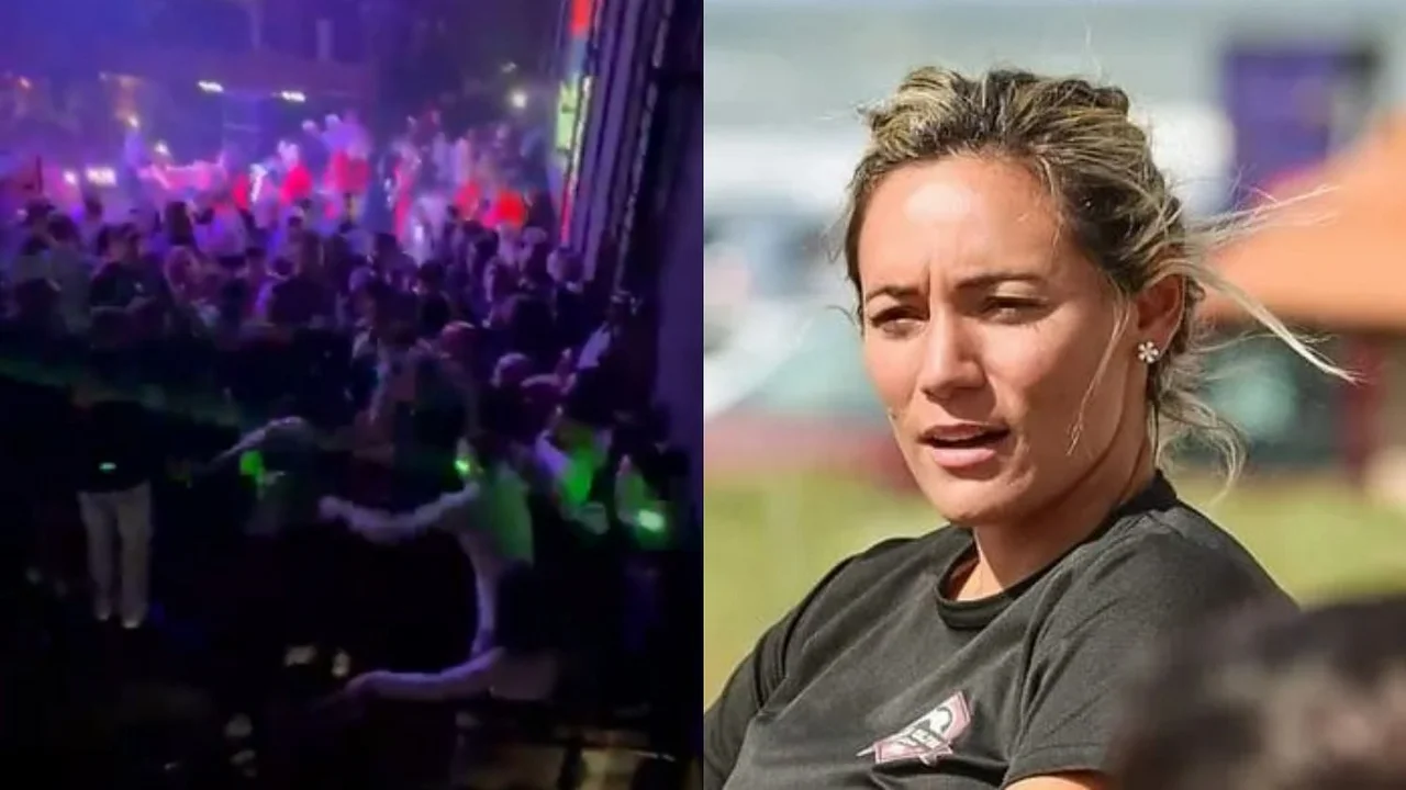 Rocío Oliva se fue a las piñas en un boliche de Zona Norte.