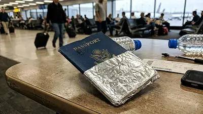 Envolver el pasaporte en papel alumnio: las razones detrás de la técnica viral Envolver el pasaporte en papel alumnio: las razones detrás de la técnica viral
