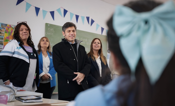 Kicillof inauguró una Escuela y criticó a Milei: “Es criminal" | Axel kicillof 