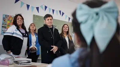 Kicillof inauguró una nueva Escuela y criticó a Milei: “Es criminal dejar a los pibes y las pibas sin educación” Kicillof inauguró una nueva Escuela y criticó a Milei: “Es criminal dejar a los pibes y las pibas sin educación”