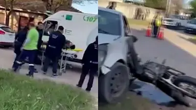 Chascomús: un adolescente iba en moto, lo atropellaron, un vecino lo golpeó y murió Chascomús: un adolescente iba en moto, lo atropellaron, un vecino lo golpeó y murió