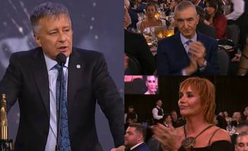 Rolando Graña destrozó a Javier Milei tras ganar el Martín Fierro: "Según el presidente so | Televisión 