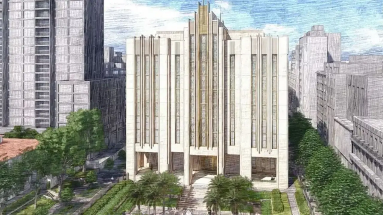 Así será la iglesia que construirán los mormones en la avenida Córdoba de Buenos Aires