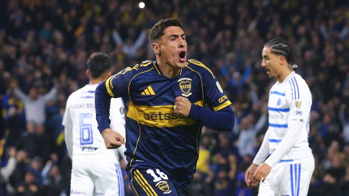Video: el gol de Miguel Merentiel que ilusiona a Boca en la Copa Libertadores