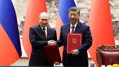 Xi y Putin se unen en sus críticas a EEUU, pero no logran cerrar un gran acuerdo sobre el gas Xi y Putin se unen en sus críticas a EEUU, pero no logran cerrar un gran acuerdo sobre el gas
