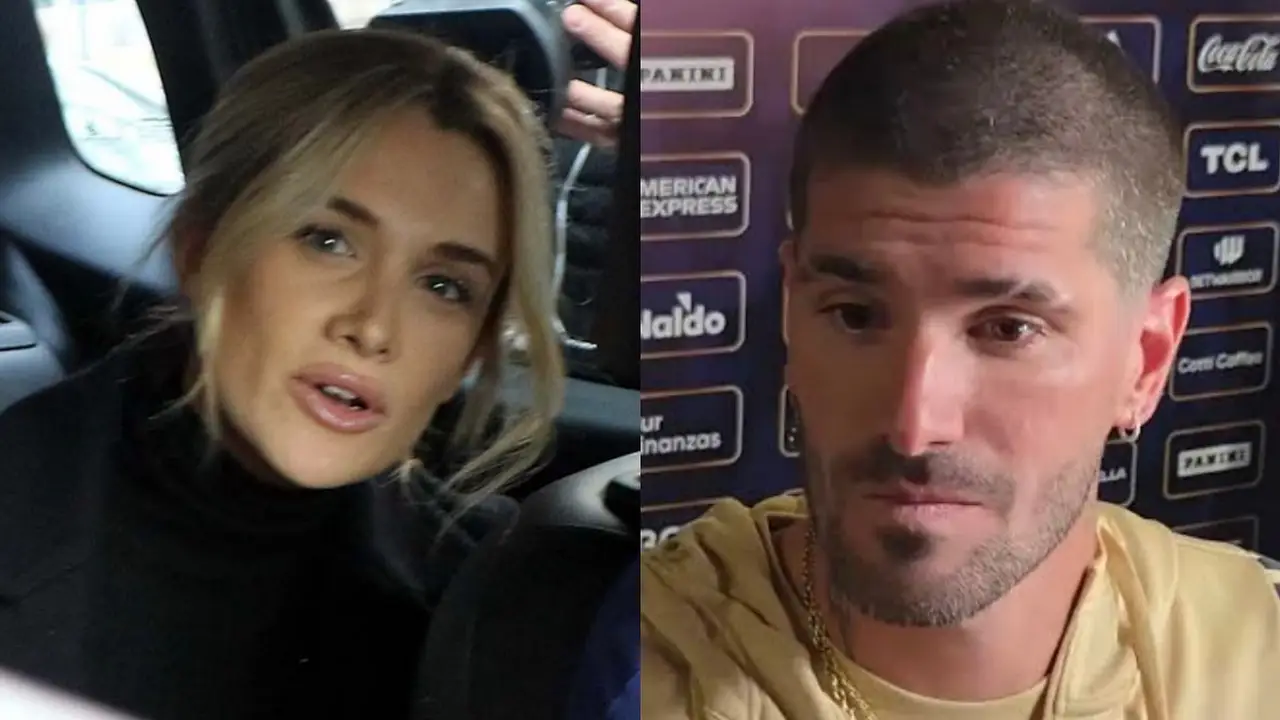 Cami Homs y Rodrigo De Paul.