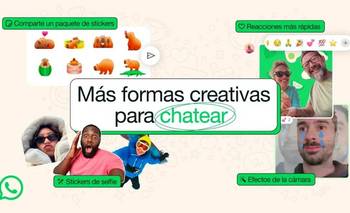 WhatsApp suma stickers como reacciones: cómo cambian los chats | Whatsapp