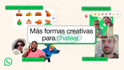 Ahora podés reaccionar a mensajes con stickers en WhatsApp Ahora podés reaccionar a mensajes con stickers en WhatsApp