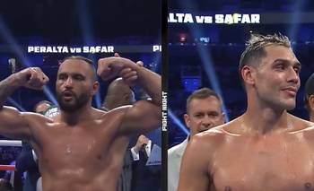 Boxeo: Yamil Peralta perdió con polémica en su debut en Estados Unidos | Boxeo