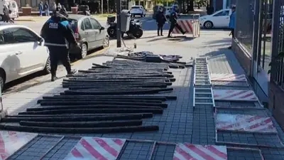 Golpe al robo de cables: detuvieron a cinco ladrones tras una persecución en Villa Devoto Golpe al robo de cables: detuvieron a cinco ladrones tras una persecución en Villa Devoto