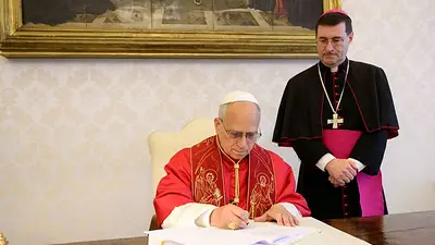 El papa León pide perdón por el papel histórico de la Iglesia en la esclavitud El papa León pide perdón por el papel histórico de la Iglesia en la esclavitud
