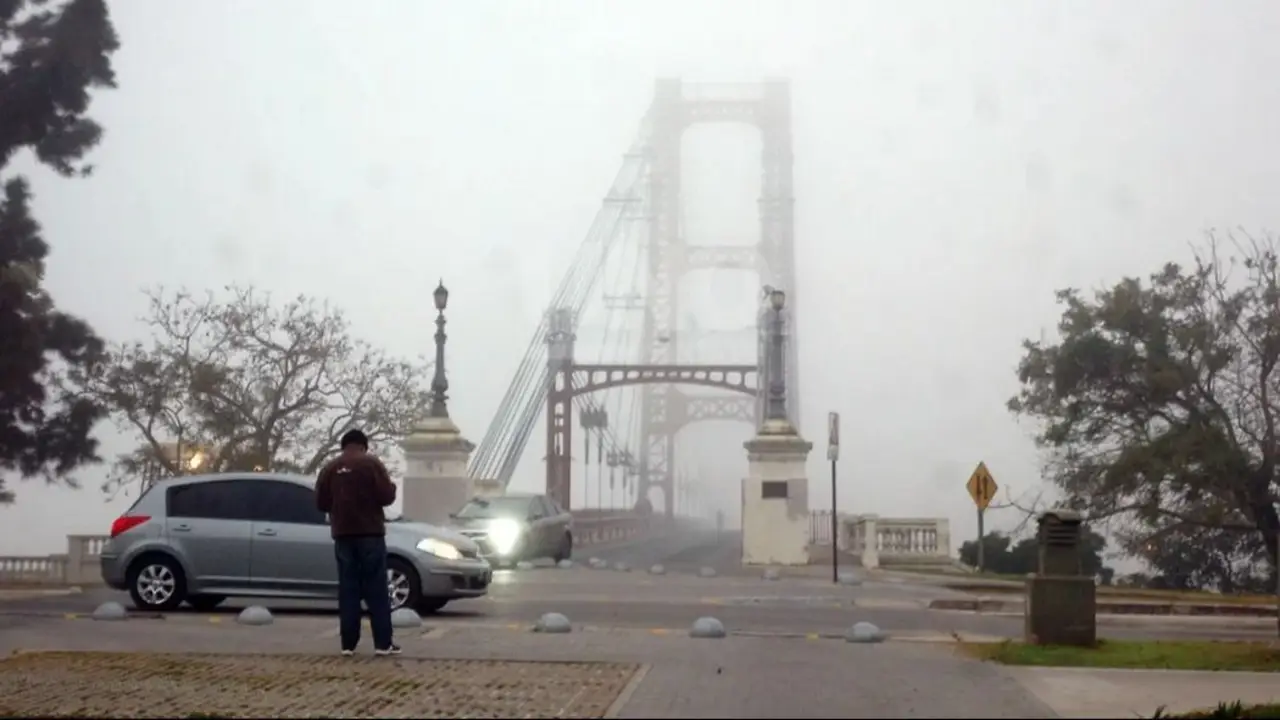 Niebla en Santa Fe.