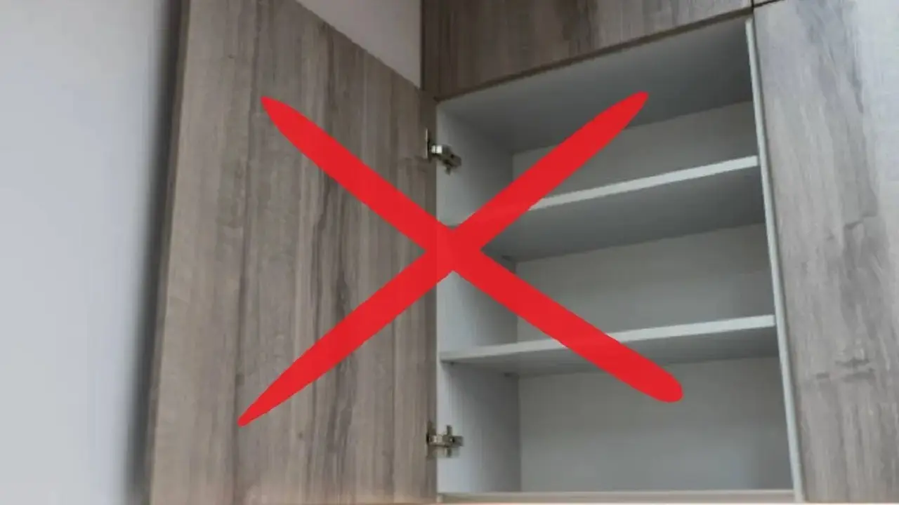 Mueble de melamina.