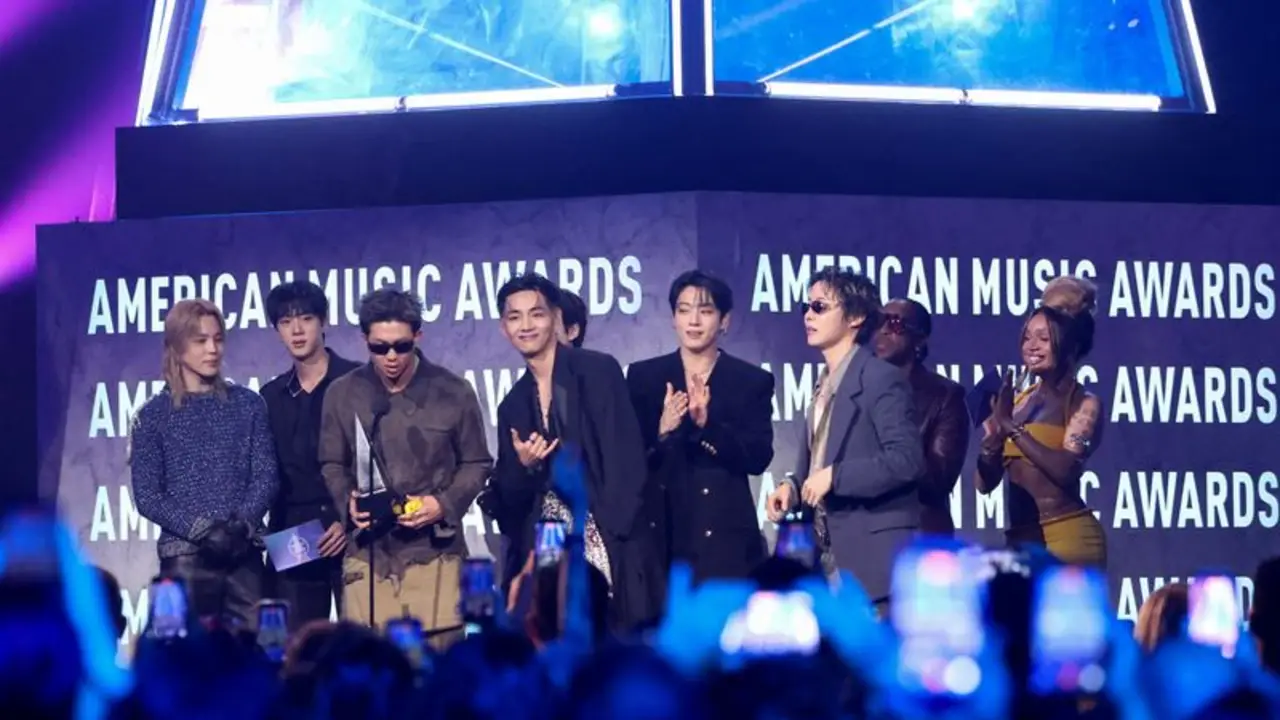 BTS gana por segunda vez el máximo galardón de los American Music Awards