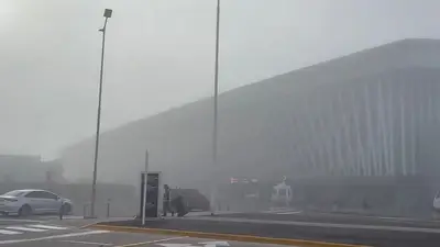 Alerta violeta por niebla: demoras y cancelaciones de vuelos en el Aeropuerto de Ezeiza Alerta violeta por niebla: demoras y cancelaciones de vuelos en el Aeropuerto de Ezeiza
