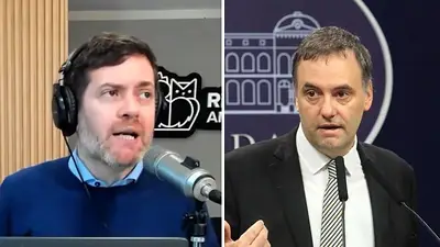 Ignacio Ortelli y Manuel Adorni Ignacio Ortelli y Manuel Adorni