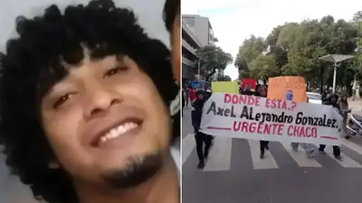 Axel Alejandro González desapareció el 16 de mayo. Axel Alejandro González desapareció el 16 de mayo.