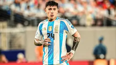 Selección Argentina, Mundial 2026, Enzo Fernández. Selección Argentina, Mundial 2026, Enzo Fernández.
