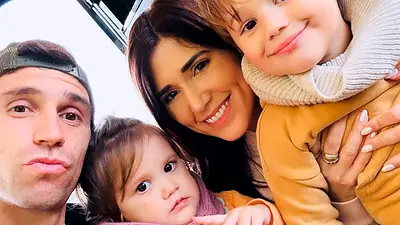 Dibu Martínez y su familia Dibu Martínez y su familia