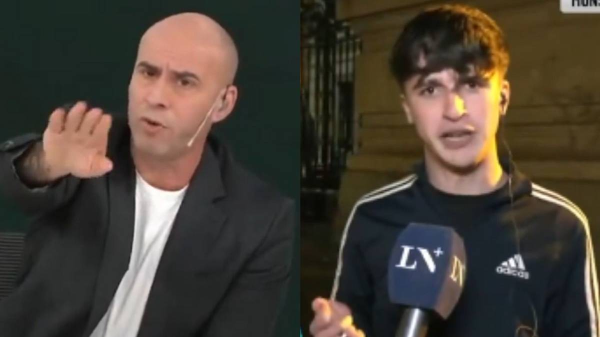 Trebucq fue humillado por un estudiante e hizo un papelón en LN+: "Sacalo del  aire" | El Destape