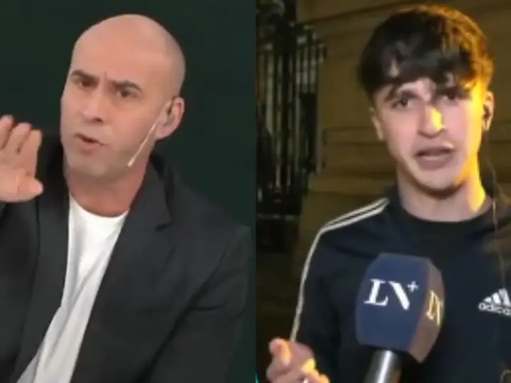 Trebucq fue humillado por un estudiante e hizo un papelón en LN+: "Sacalo del aire" | El Destape