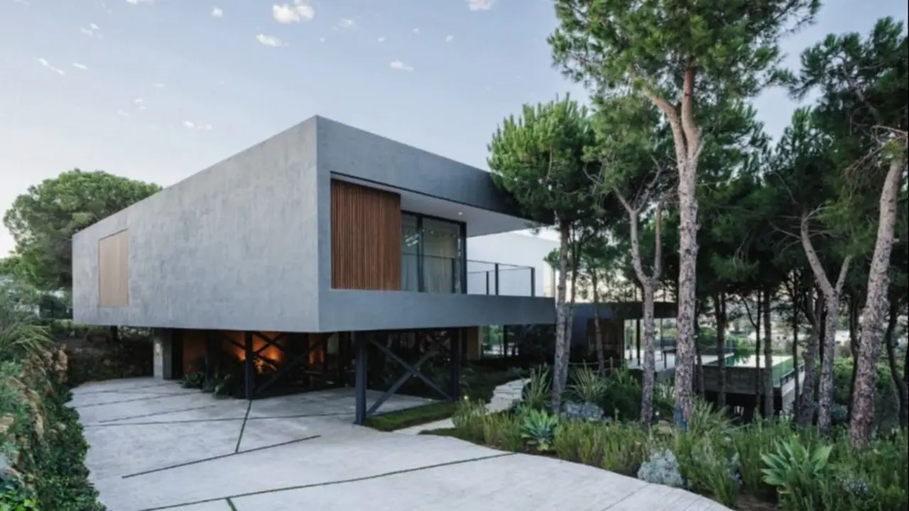 La casa que flota en el bosque a 11 metros de altura y evita talar árboles: es furor por ser sustentable