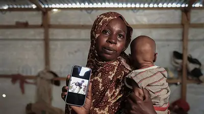 Los supervivientes del ataque a El Fashir relatan su brutal huida de Sudán Los supervivientes del ataque a El Fashir relatan su brutal huida de Sudán