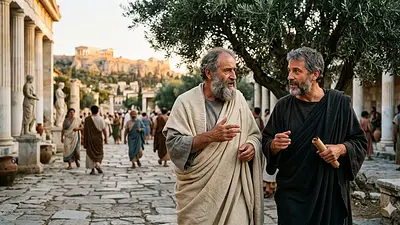 Platón, filósofo: "Lo que es más importante no es vivir, sino vivir bien" Platón, filósofo: "Lo que es más importante no es vivir, sino vivir bien"