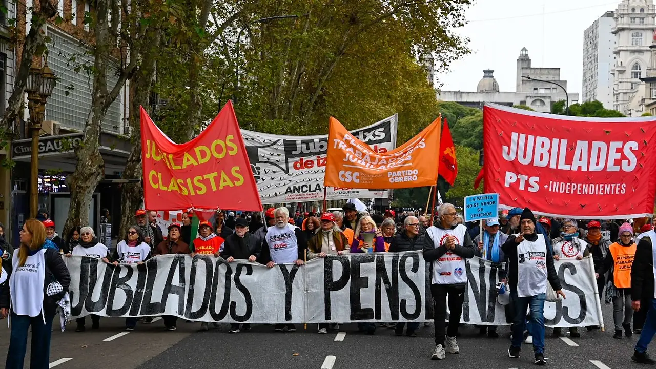 Marcha de jubilados