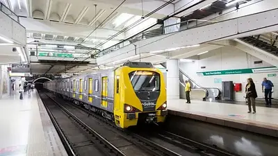línea D del Subte. línea D del Subte.