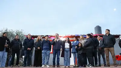 Junto a una nueva entrega del Plan Angelelli, Quintela inauguró un acueducto clave para el interior provincial Junto a una nueva entrega del Plan Angelelli, Quintela inauguró un acueducto clave para el interior provincial