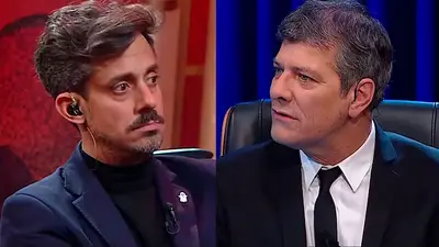 La inesperada interna entre Mario Pergolini y Rada. La inesperada interna entre Mario Pergolini y Rada.