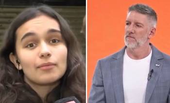 Novaresio criticó la toma de colegios y una estudiante del Buenos Aires lo domó en vivo | Televisión 