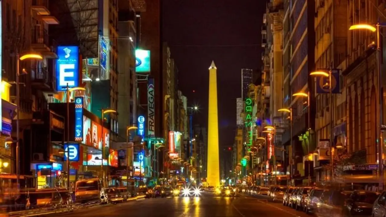 Avenida Corrientes. Microcentro