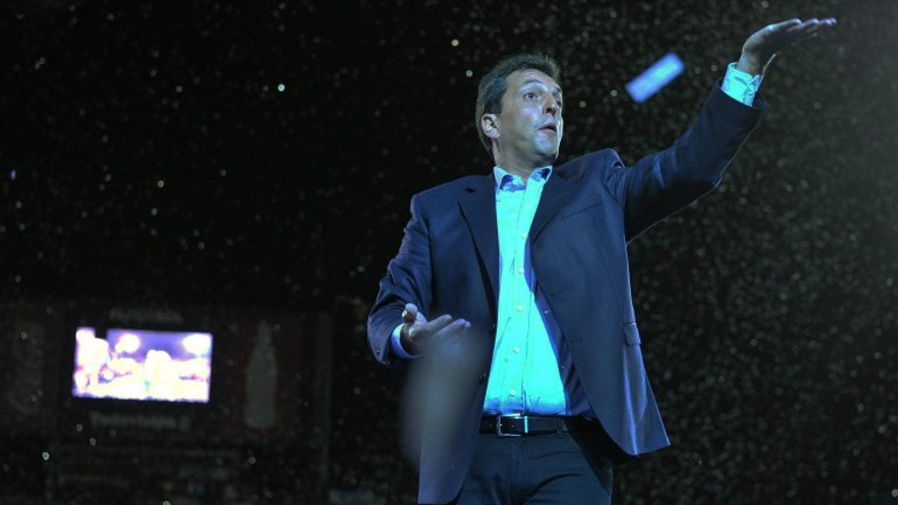 Massa: "Si Scioli es Presidente, va a gobernar La Cámpora"