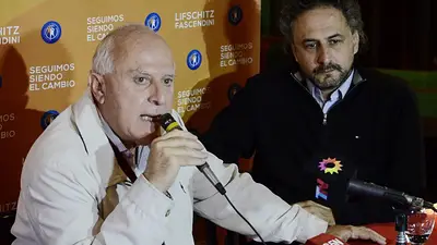Lifschitz, confiado: dice que el socialismo también ganó en las mesas que falta escrutar Lifschitz, confiado: dice que el socialismo también ganó en las mesas que falta escrutar