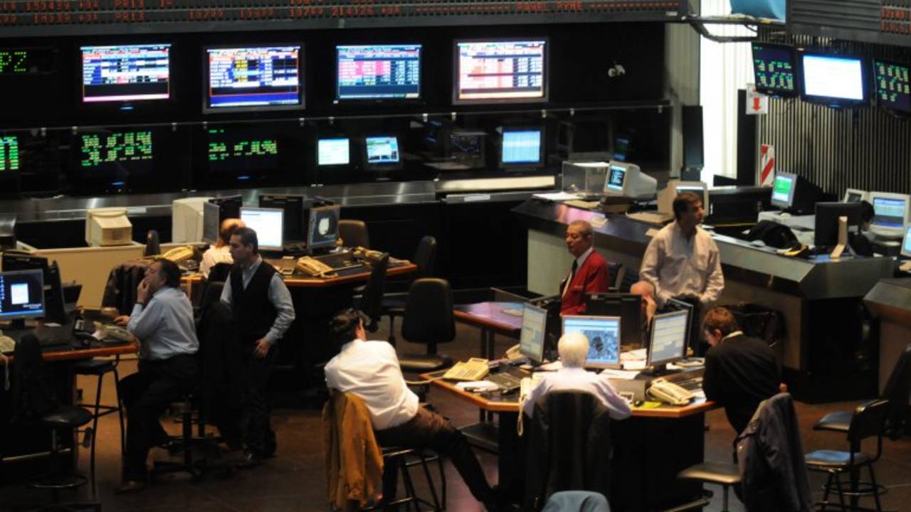 La bolsa porteña bajó 0,9%